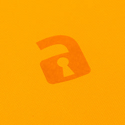 Vault X 4-Pocket Exo-Tec® Zip Binder (Neon Orange)