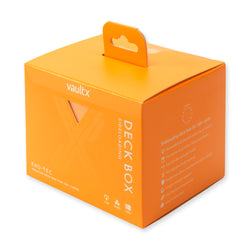Vault X Exo-Tec® Sideloading Deck Box 100+ (Neon Orange)
