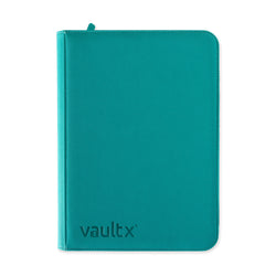 Vault X 9-Pocket Exo-Tec® Zip Binder (Ocean Blue)