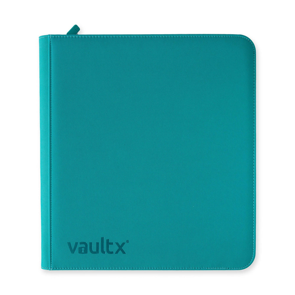 Vault X 12-Pocket Exo-Tec® Zip Binder (Ocean Blue)