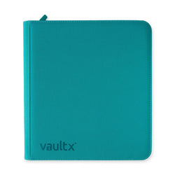 Vault X 12-Pocket Exo-Tec® Zip Binder (Ocean Blue)