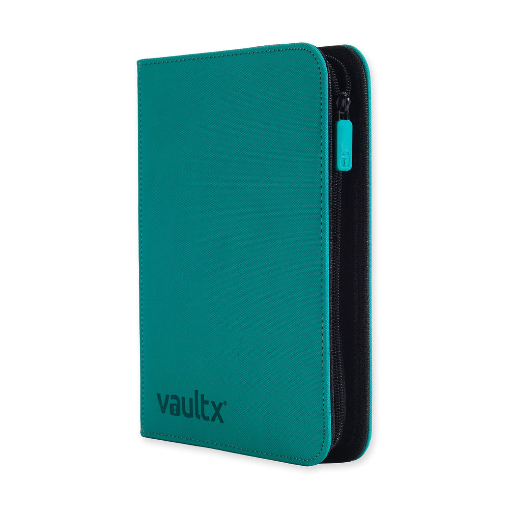Vault X 4-Pocket Exo-Tec® Zip Binder (Ocean Blue)