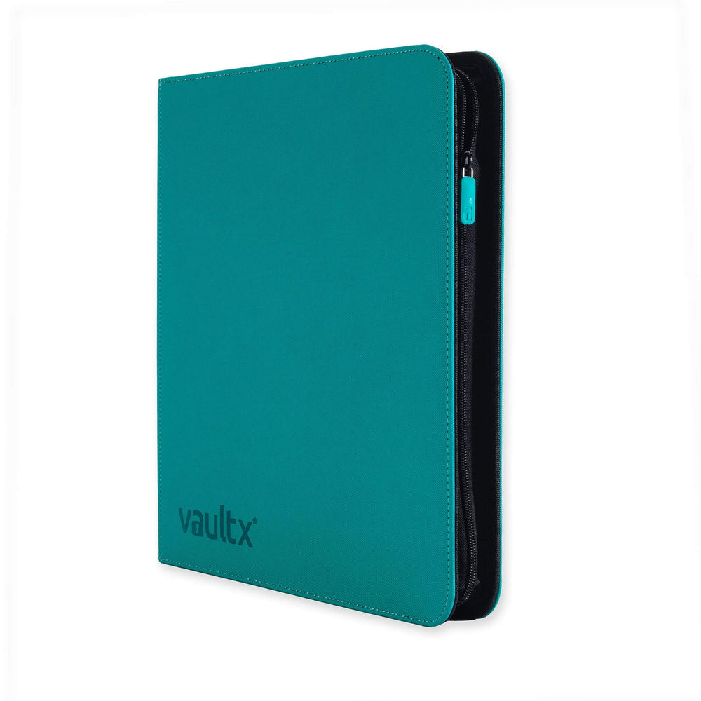 Vault X 12-Pocket Exo-Tec® Zip Binder (Ocean Blue)