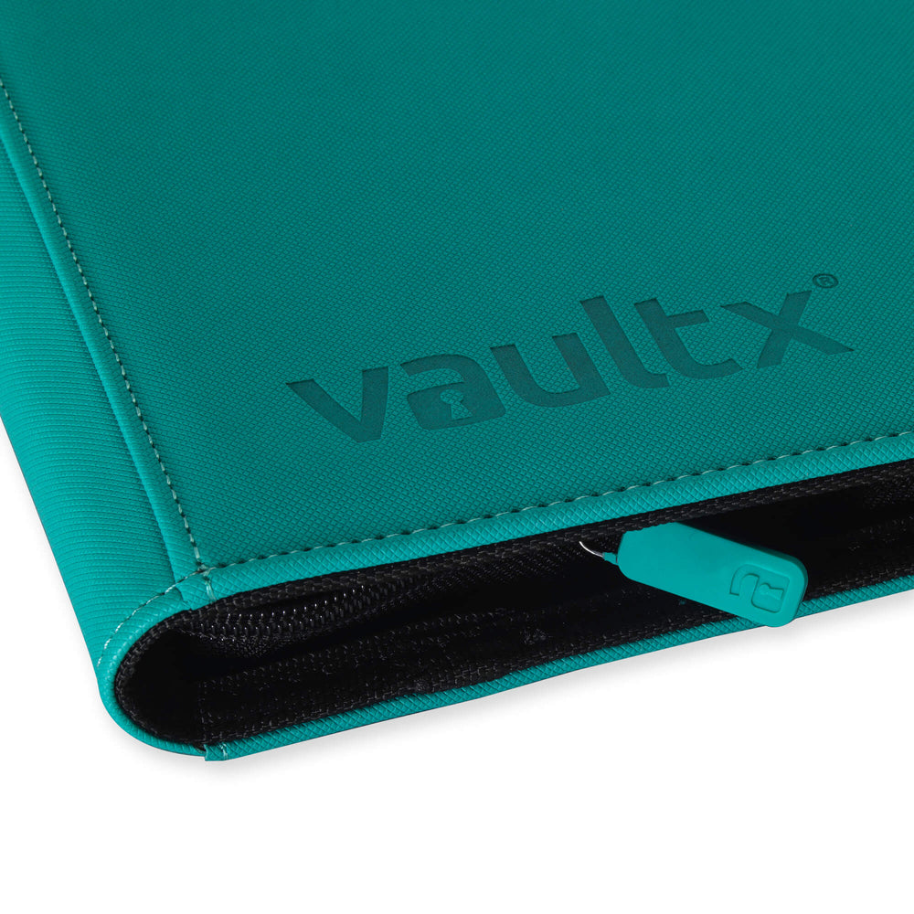 Vault X 9-Pocket Exo-Tec® Zip Binder (Ocean Blue)