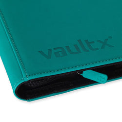 Vault X 9-Pocket Exo-Tec® Zip Binder (Ocean Blue)