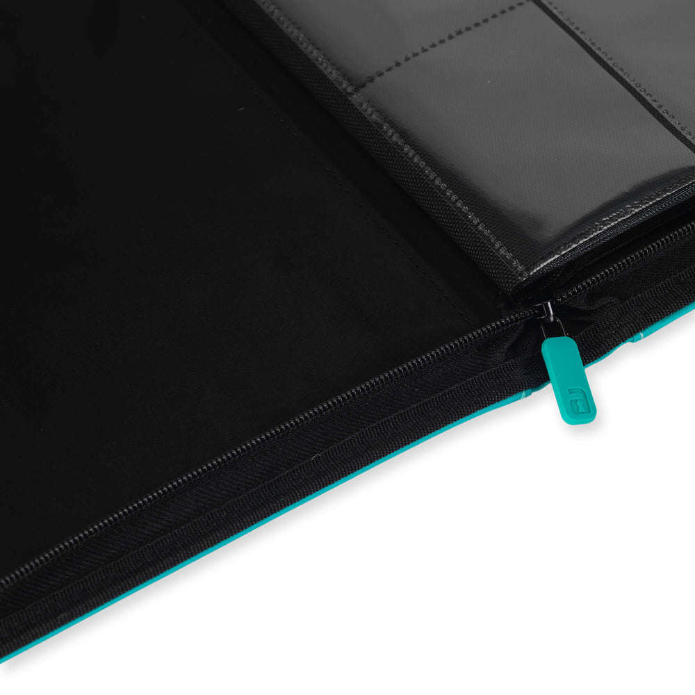 Vault X 9-Pocket Exo-Tec® Zip Binder (Ocean Blue)