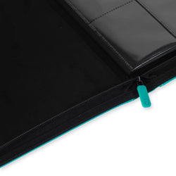 Vault X 9-Pocket Exo-Tec® Zip Binder (Ocean Blue)