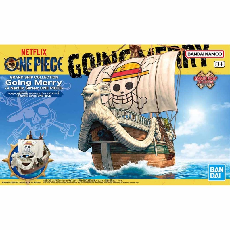 Bandai Hobby - One Piece - Grand Ship Collection - Going Merry - A (Netflix) Model Kit