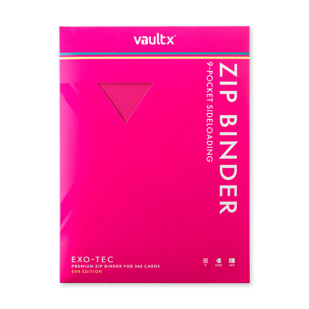 Vault X 12-Pocket Exo-Tec® Zip Binder (SV 9)