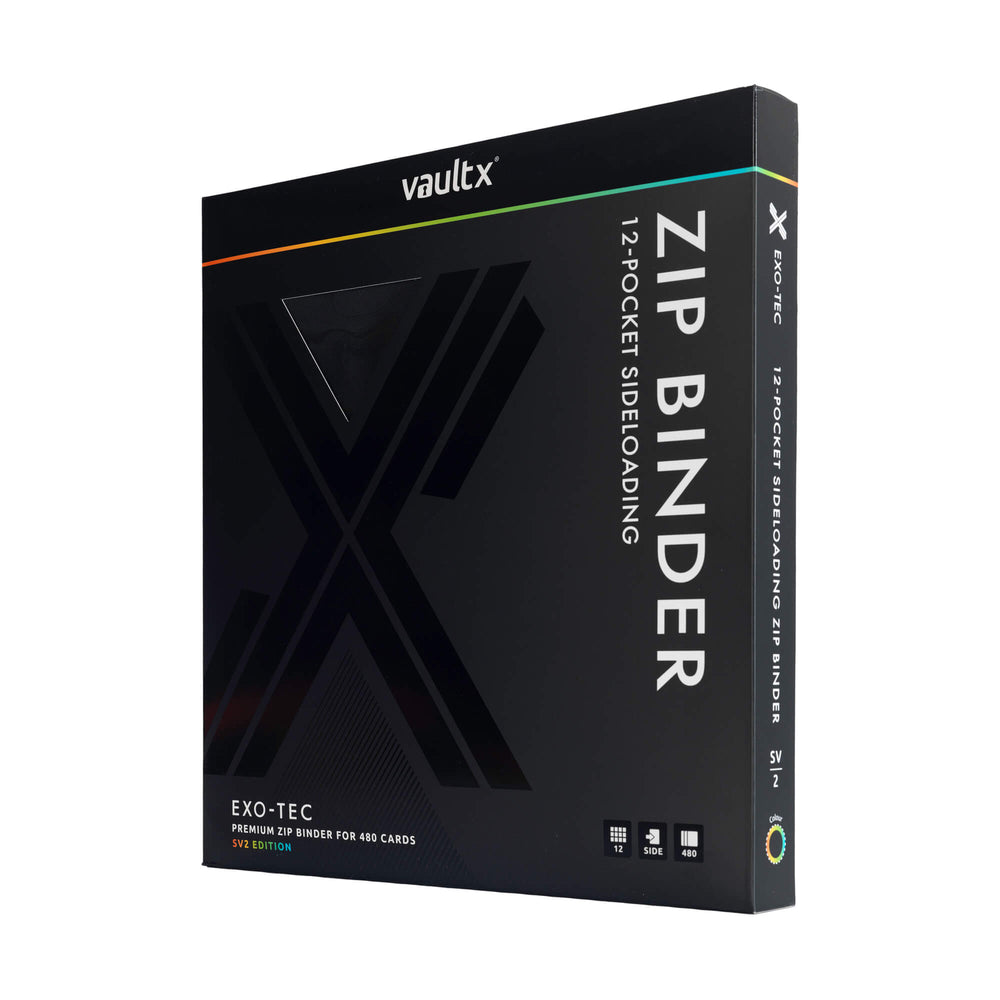 Vault X 12-Pocket Exo-Tec® Zip Binder (SV 2)