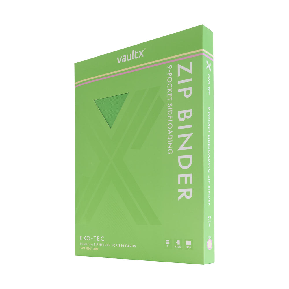 Vault X 9-Pocket Exo-Tec® Zip Binder (SV 7)