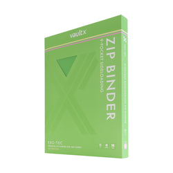 Vault X 9-Pocket Exo-Tec® Zip Binder (SV 7)
