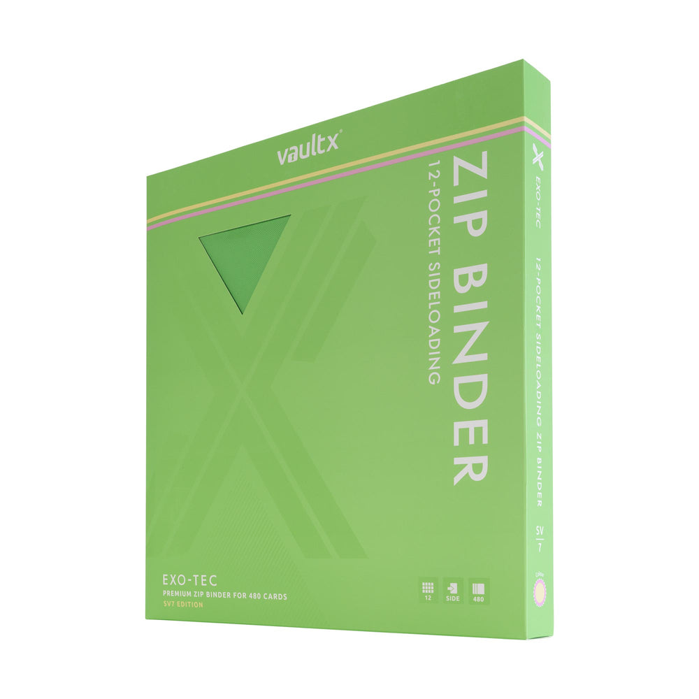 Vault X 12-Pocket Exo-Tec® Zip Binder (SV 7) (Damaged Box)
