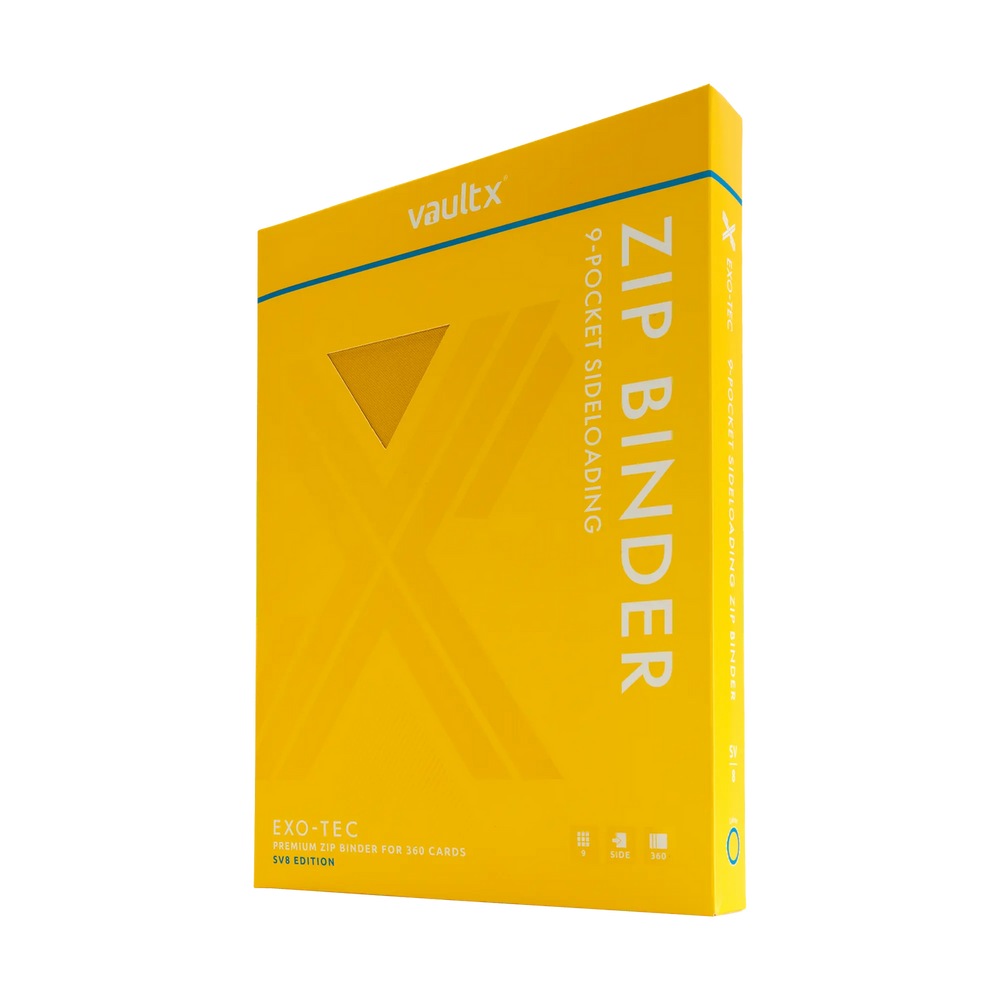Vault X 9-Pocket Exo-Tec® Zip Binder (SV 8)