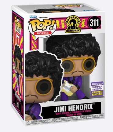 Funko Pop | Jimi Hendrix - Authentic Hendrix #311 [NIP] | The Nerd Merchant