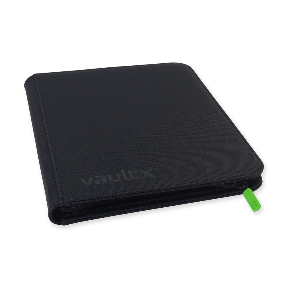 Vault X 9-Pocket Exo-Tec® Zip Binder (Signature Black)