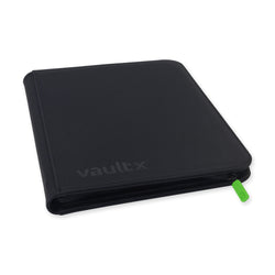 Vault X 9-Pocket Exo-Tec® Zip Binder (Signature Black)