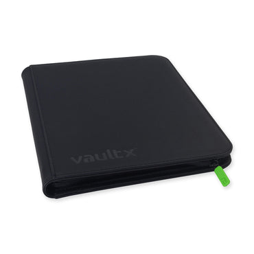 Vault X 9-Pocket Exo-Tec® Zip Binder (Signature Black)