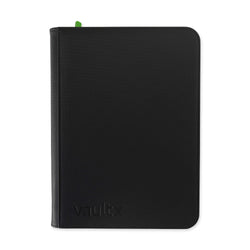 Vault X 9-Pocket Exo-Tec® Zip Binder (Signature Black)