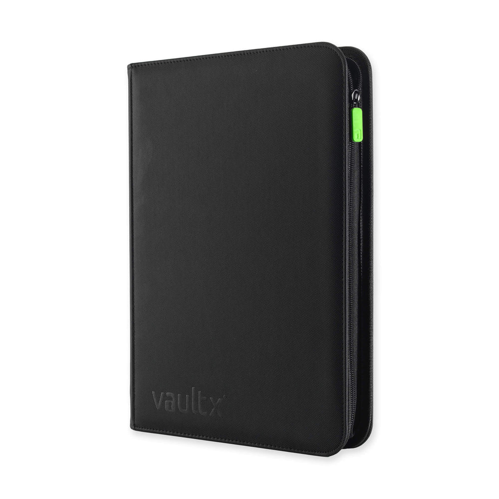 Vault X 9-Pocket Exo-Tec® Zip Binder (Signature Black)