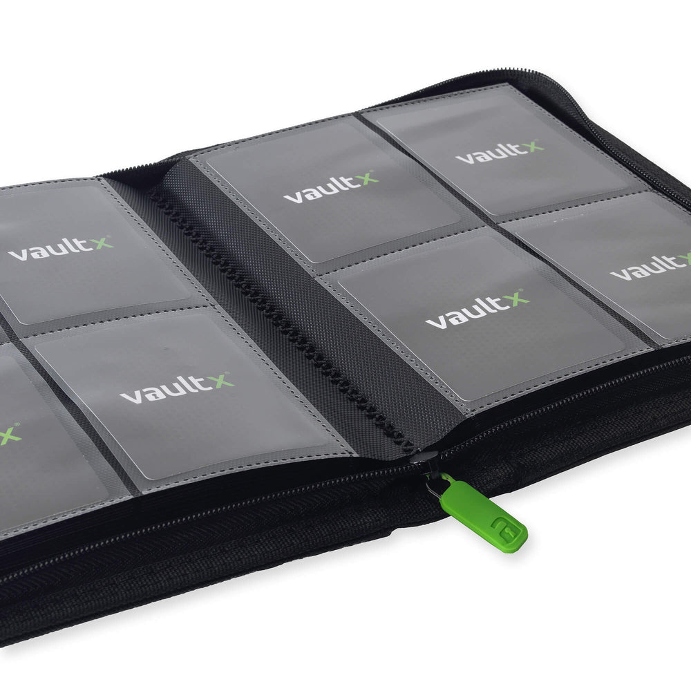 Vault X 4-Pocket Exo-Tec® Zip Binder (Signature Black)