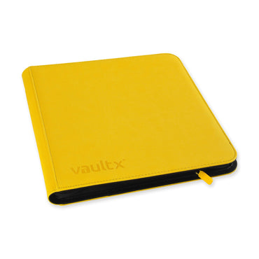 Portfolio | Vault X 12-Pocket Exo-Tec® Zip Binder XL (Sunrise Yellow) | The Nerd Merchant