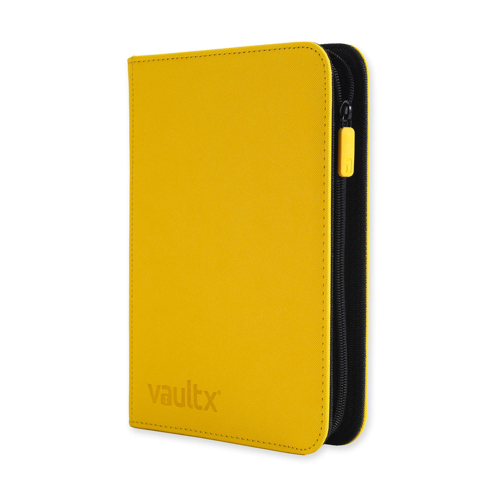 Vault X 4-Pocket Exo-Tec® Zip Binder (Sunrise Yellow)