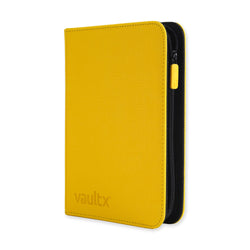 Vault X 4-Pocket Exo-Tec® Zip Binder (Sunrise Yellow)