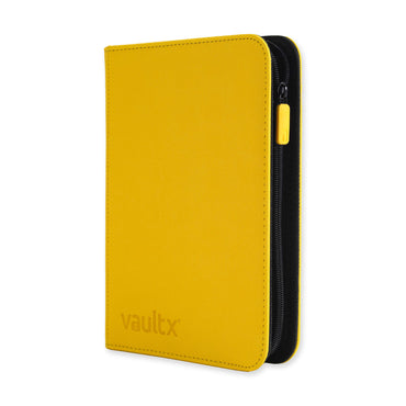 Vault X 4-Pocket Exo-Tec® Zip Binder (Sunrise Yellow)