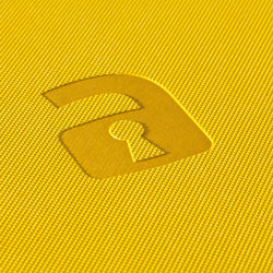 Vault X 4-Pocket Exo-Tec® Zip Binder (Sunrise Yellow)