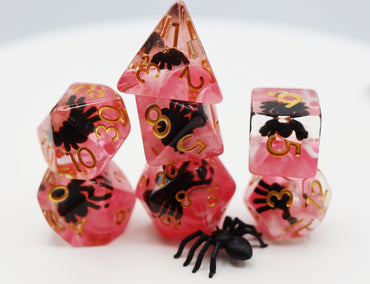 Foam Brain Games | Terror Spider RPG Dice Set | The Nerd Merchant