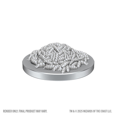 D&D Nolzur's Marvelous Miniatures: Swarm of Rot Grubs & Rot Grub Victim