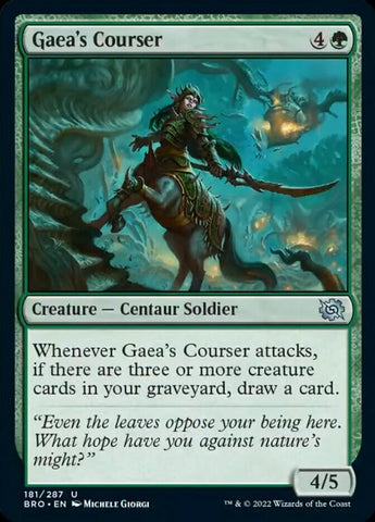 Magic | Gaea's Courser [The Brothers' War] | The Nerd Merchant
