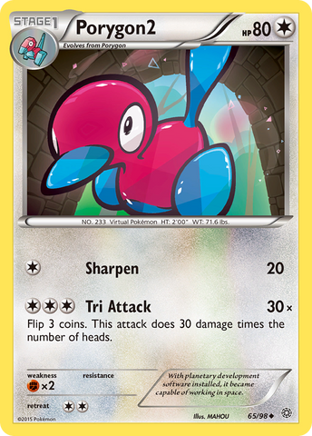 Pokemon | Porygon2 (65/98) [XY: Ancient Origins] | The Nerd Merchant