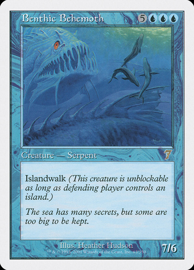 Magic | Benthic Behemoth [Seventh Edition] | The Nerd Merchant
