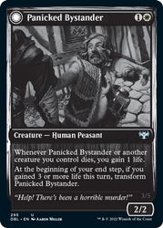 Magic | Panicked Bystander // Cackling Culprit [Innistrad: Double Feature] | The Nerd Merchant