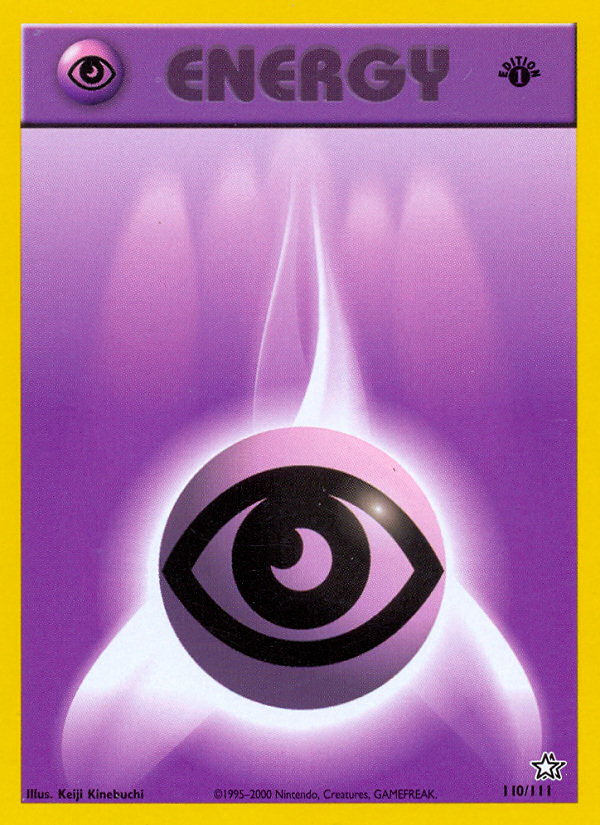 Pokemon | Psychic Energy (110/111) [Neo Genesis 1st Edition] | The Nerd Merchant