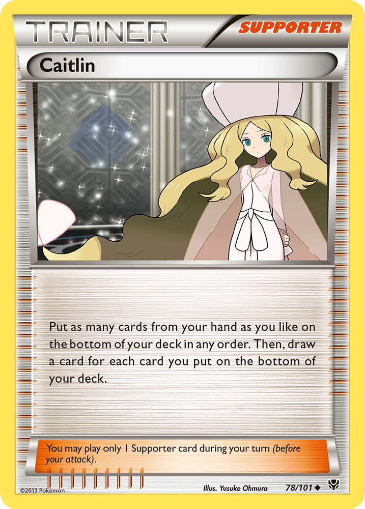 Pokemon | Caitlin (78/101) [Black & White: Plasma Blast] | The Nerd Merchant