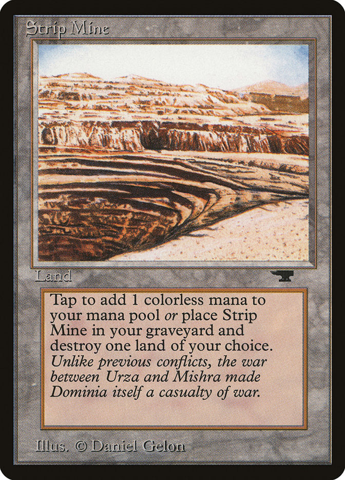 Magic | Strip Mine (Sloped Horizon) [Antiquities] | The Nerd Merchant