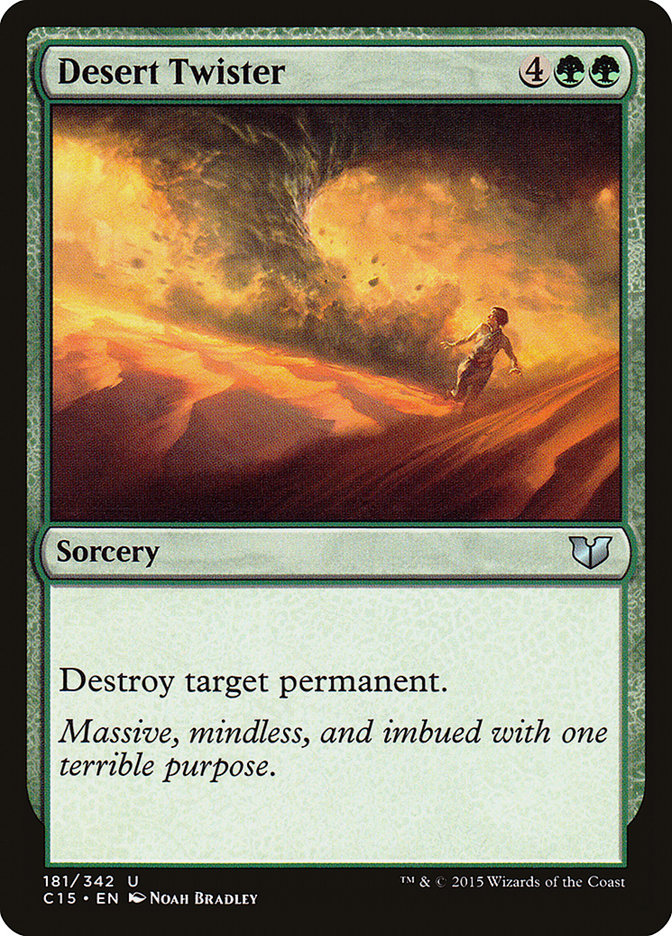 Magic | Desert Twister [Commander 2015] | The Nerd Merchant