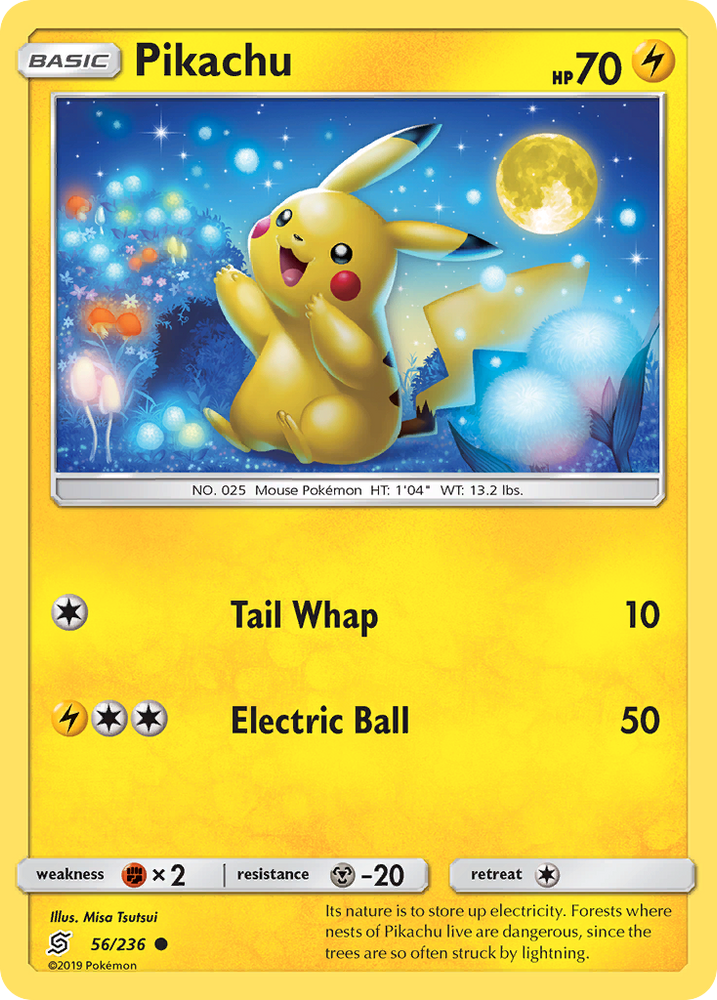 Pokemon | Pikachu (56/236) [Sun & Moon: Unified Minds] | The Nerd Merchant