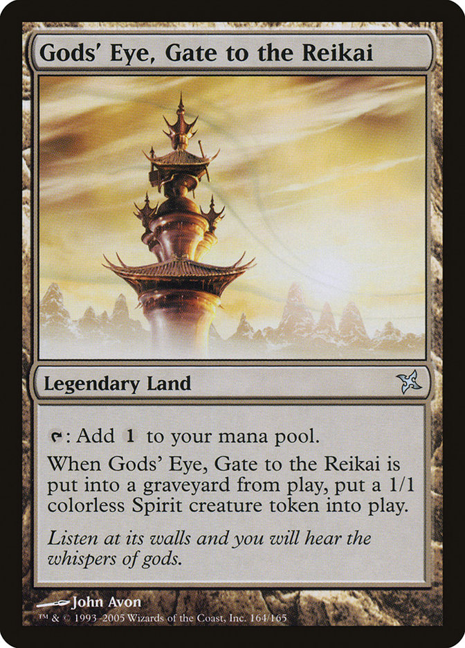 Magic | Gods' Eye, Gate to the Reikai [Betrayers of Kamigawa] | The Nerd Merchant