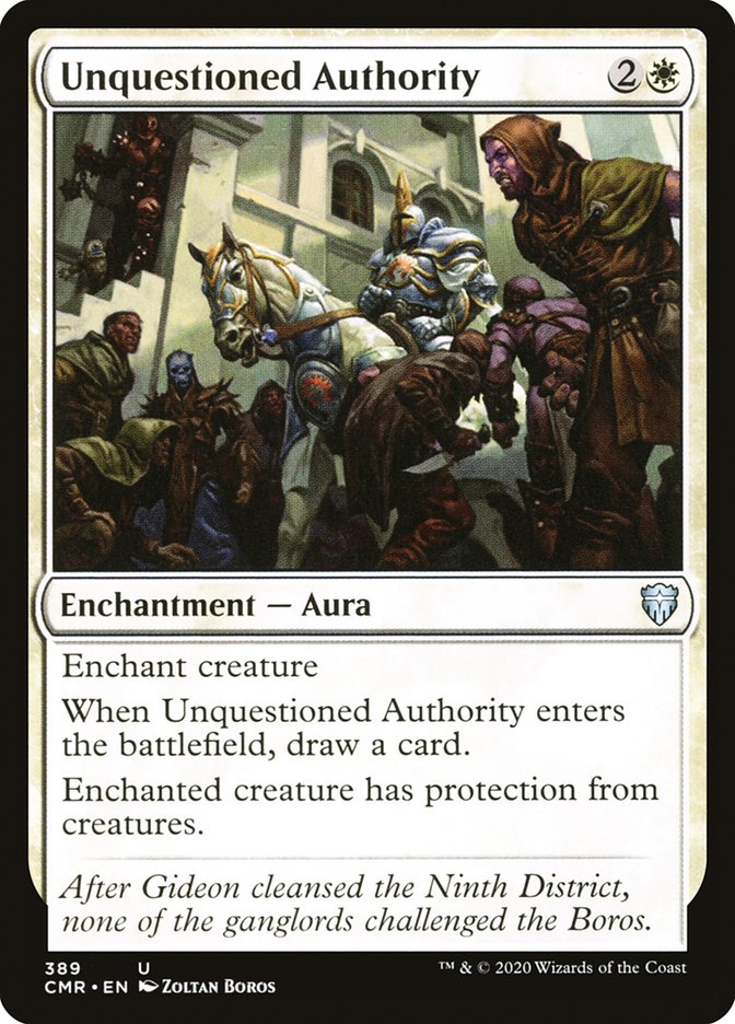 Magic | Unquestioned Authority [Commander Legends] | The Nerd Merchant