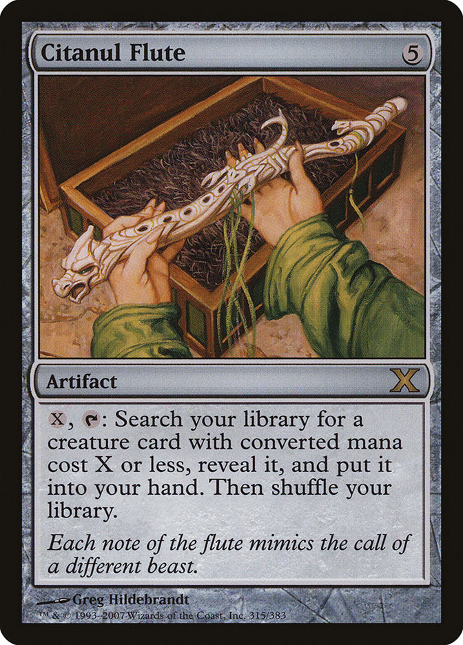 Magic | Citanul Flute [Tenth Edition] | The Nerd Merchant