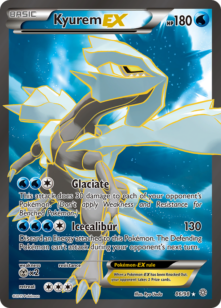 Pokemon | Kyurem EX (86/98) [XY: Ancient Origins] | The Nerd Merchant