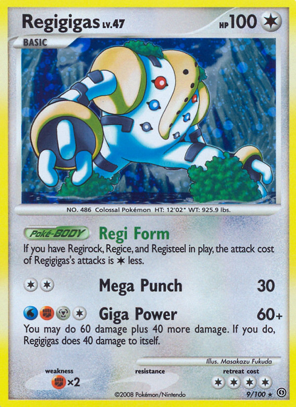 Pokemon | Regigigas (9/100) [Diamond & Pearl: Stormfront] | The Nerd Merchant