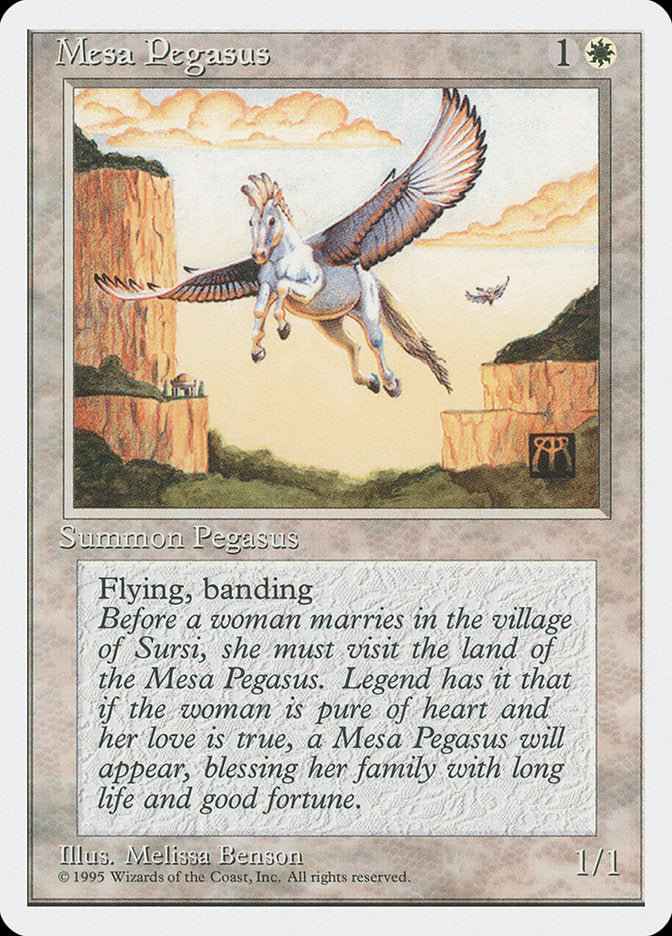 Magic | Mesa Pegasus [Fourth Edition] | The Nerd Merchant