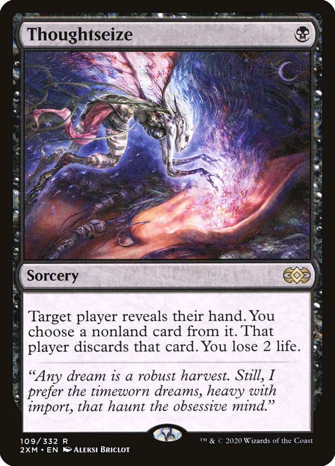 Magic | Thoughtseize [Double Masters] | The Nerd Merchant