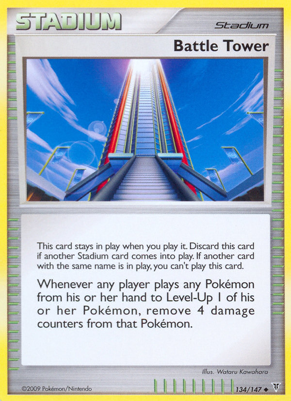 Pokemon | Battle Tower (134/147) [Platinum: Supreme Victors] | The Nerd Merchant
