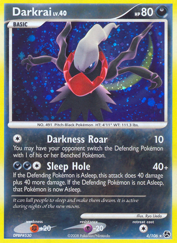 Pokemon | Darkrai (4/106) [Diamond & Pearl: Great Encounters] | The Nerd Merchant